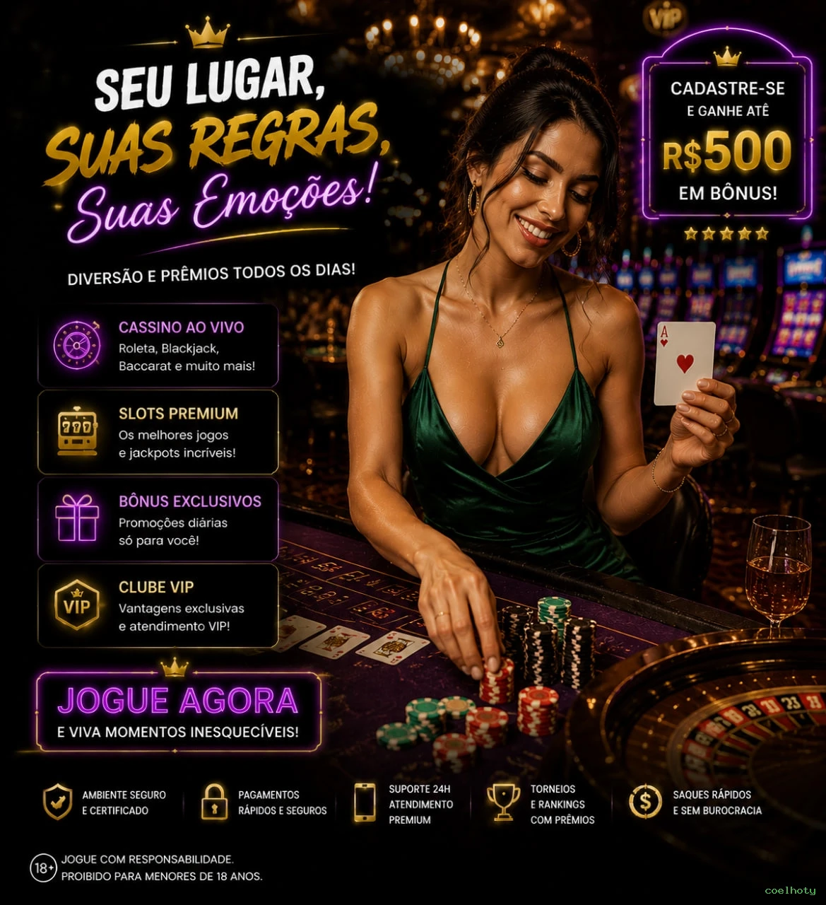 Cassino ao vivo coelhoty dealers